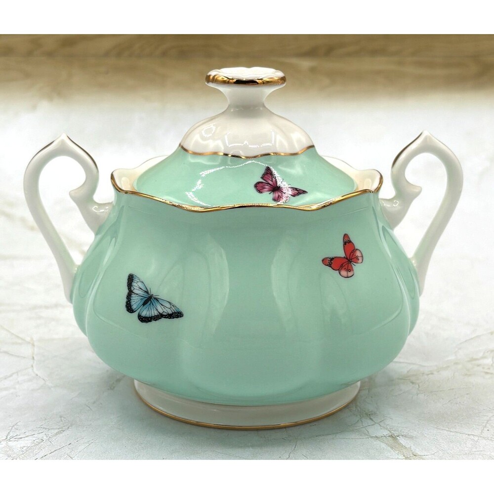 Waterford Wedgwood Miranda Kerr Royal Doulton Lidded Sugar Bowl Bone China HTF